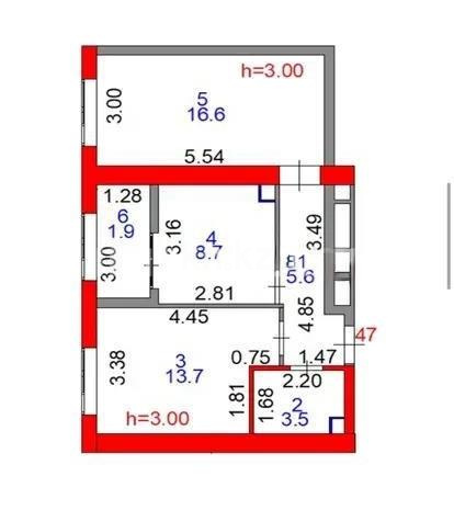Продажа 2-комнатной квартиры, 52 м² в Астане - фото 5