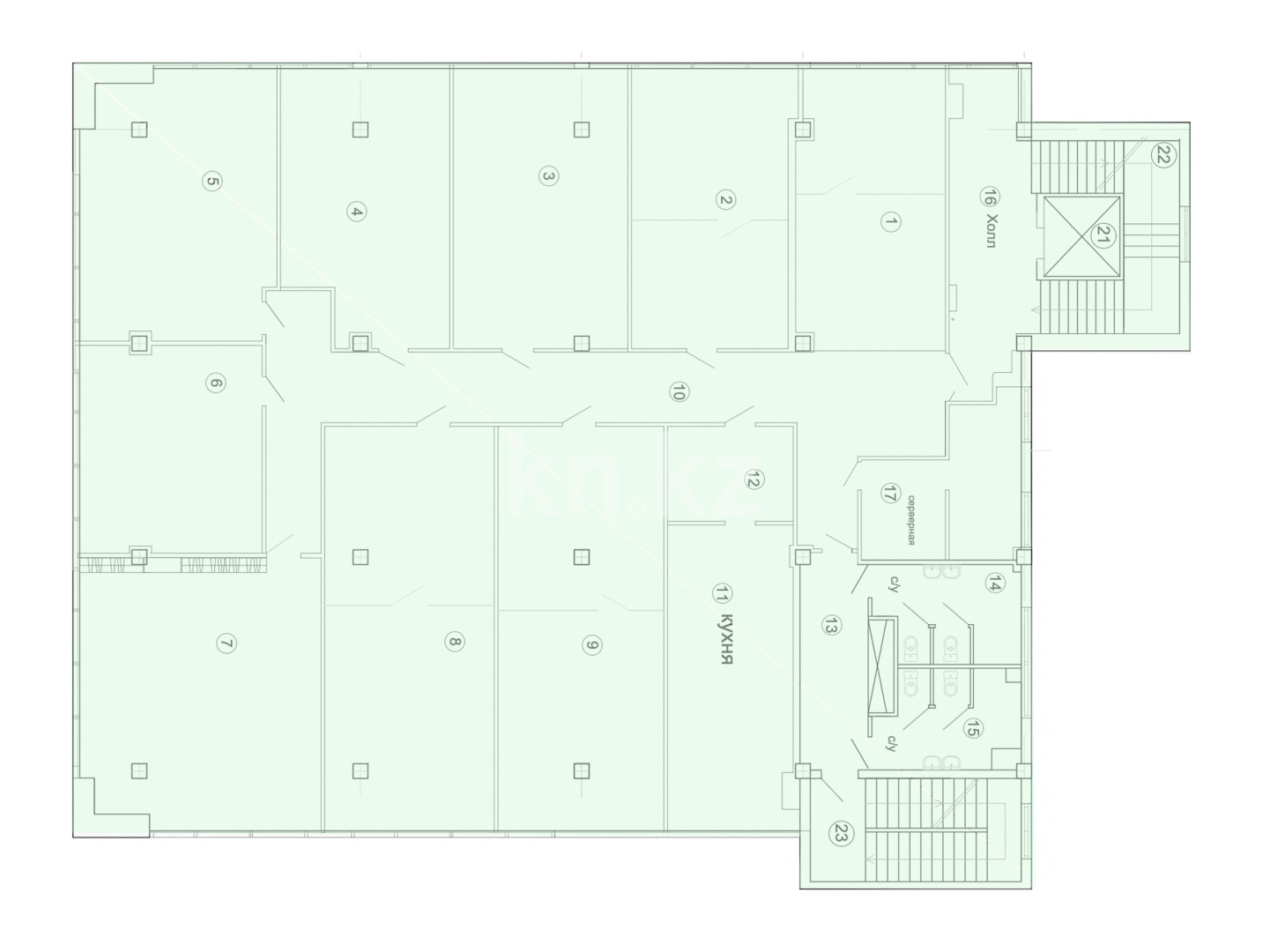 Аренда , мкр-н Коктем-1, дом  15а в Алматы - фото 10