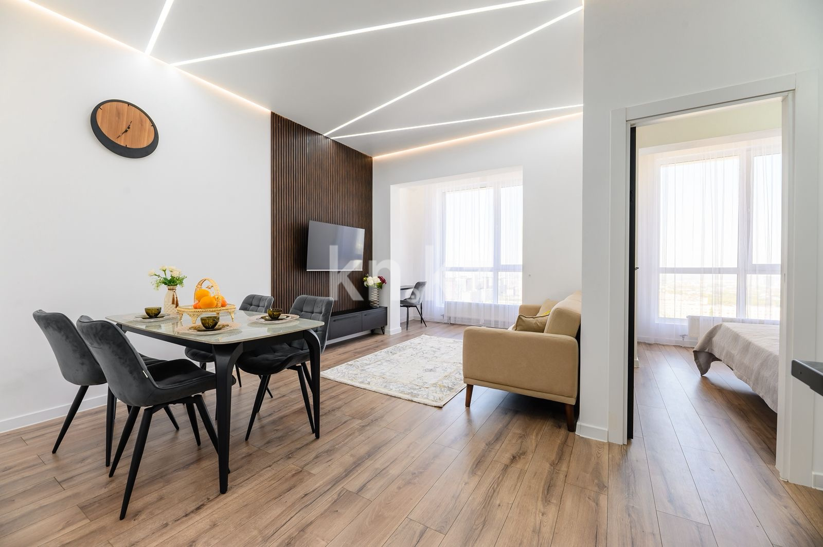 Аренда 2-комнатной квартиры посуточно, 52 м² в Алматы - фото 6