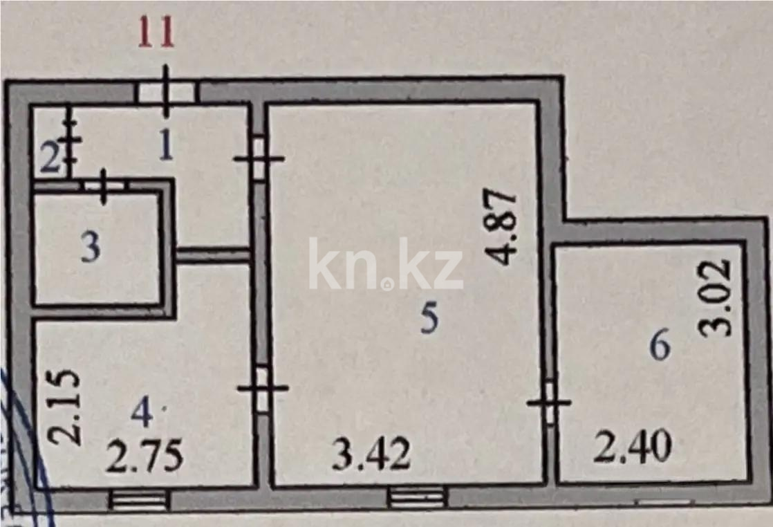 Продажа 2-комнатной квартиры, 36.4 м² в Астане - фото 6