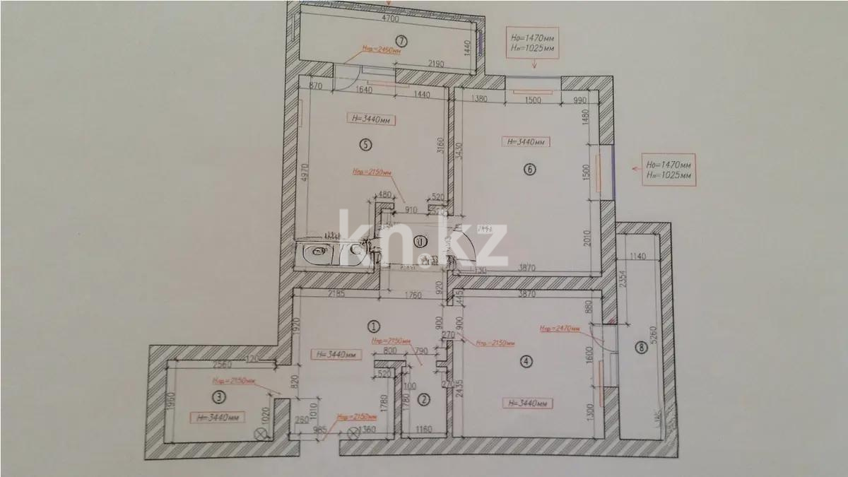 Продажа 2-комнатной квартиры, 77 м² в Астане - фото 16
