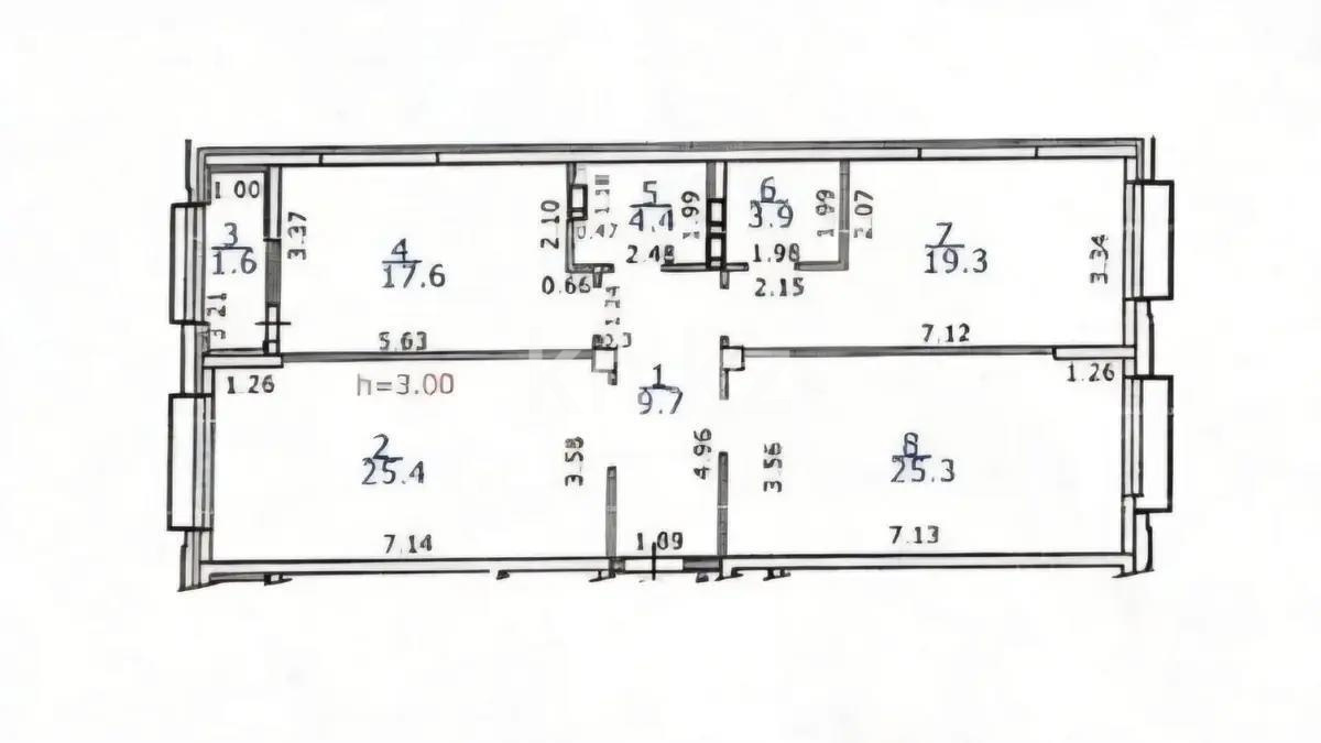 Продажа 3-комнатной квартиры, 110 м² в Алматы - фото 7