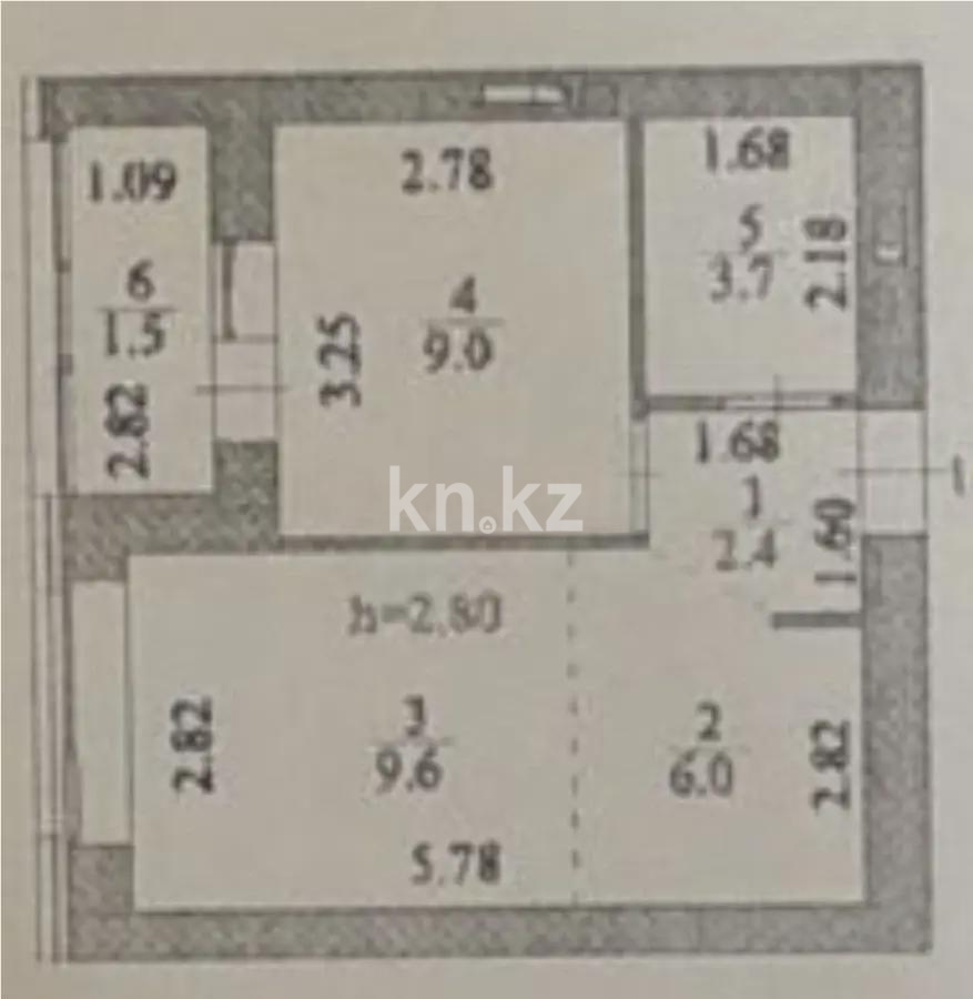 Продажа 2-комнатной квартиры, 33 м² в Астане - фото 6