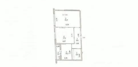 Продажа 2-комнатной квартиры, 66.2 м², пр. Туран, дом  50/2 в Астане
