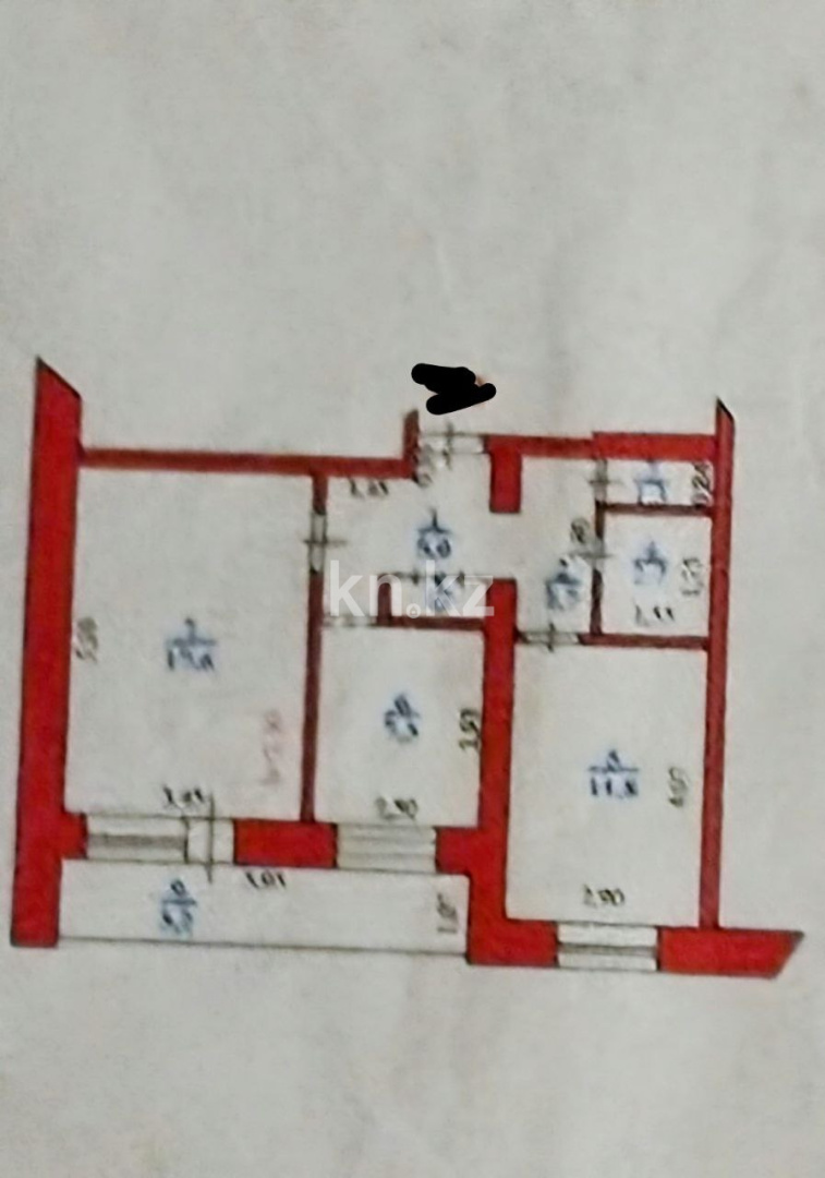 Продажа 2-комнатной квартиры, 52.5 м², ул. Есенжанова в Уральске - фото 15