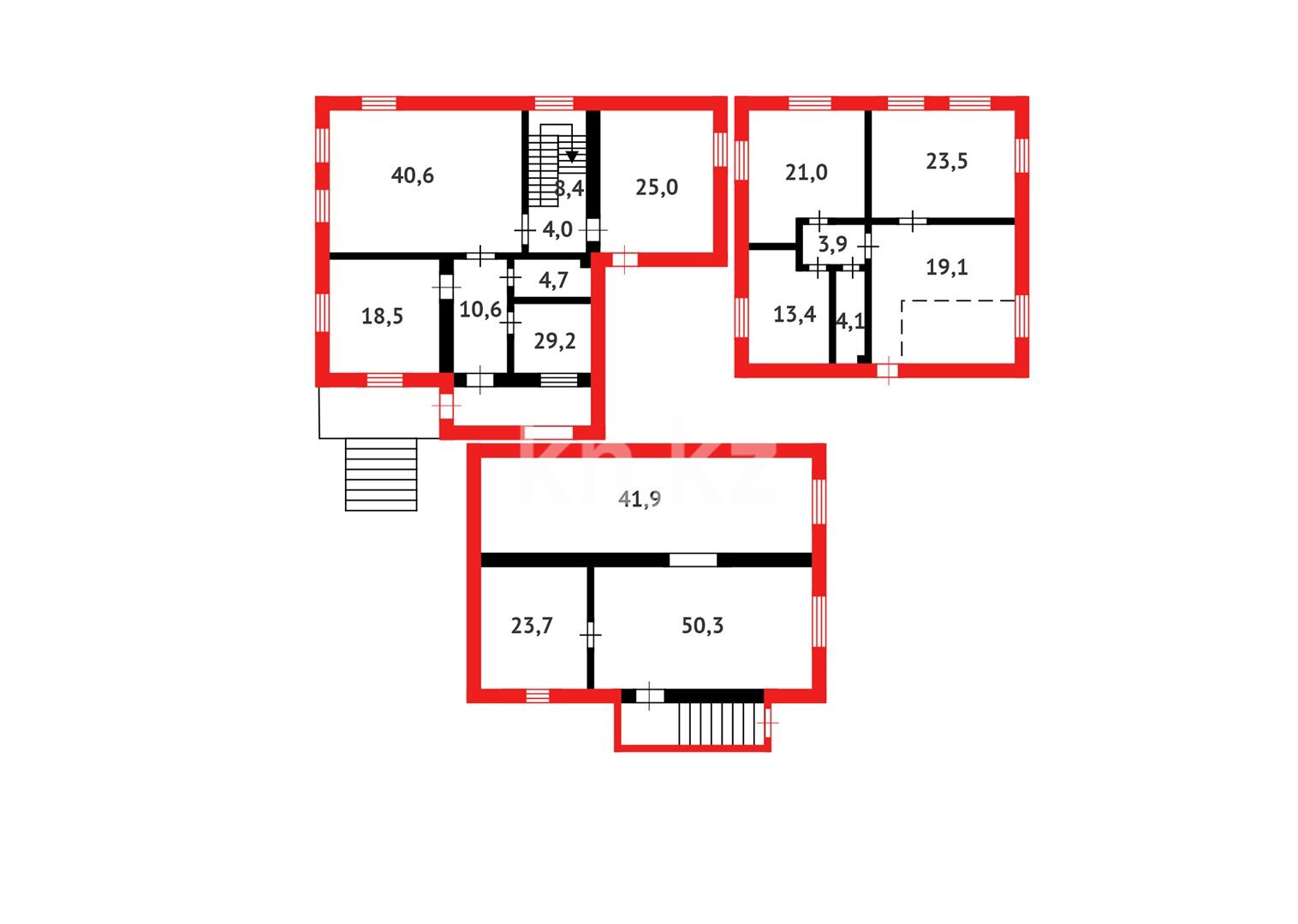 Продажа 5-комнатного дома, 341 м² в Караганде - фото 23