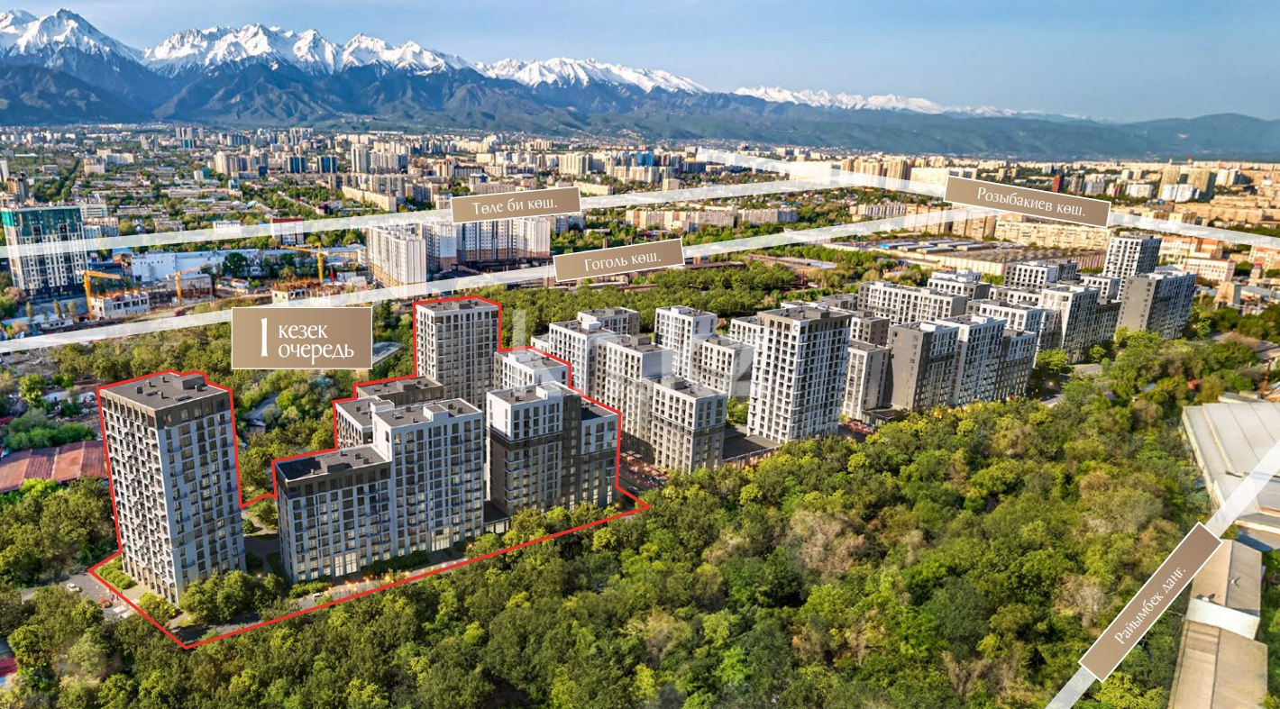 Продажа 2-комнатной квартиры, 48 м², ул. Ауэзова, дом  3г/2 - ул. Гоголя в Алматы - фото 4