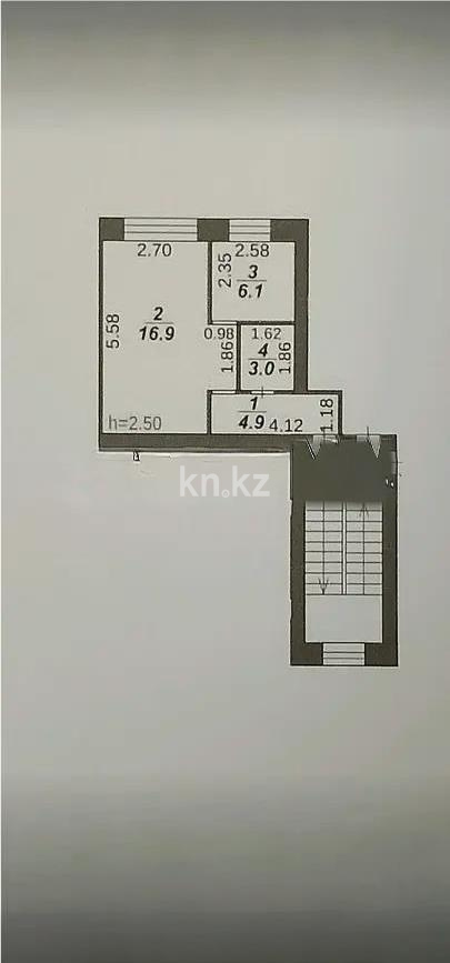 Продажа 1-комнатной квартиры, 30 м² в Караганде - фото 3