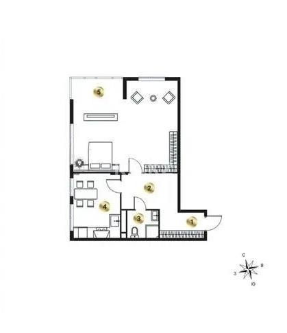 Продажа 3-комнатной квартиры, 76 м² в Алматы - фото 5