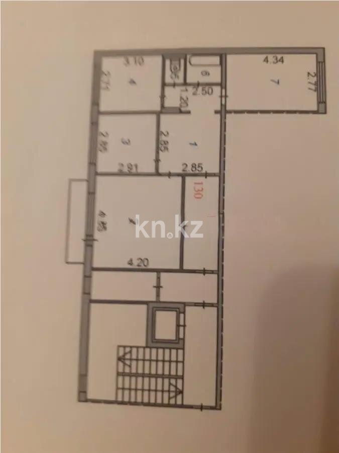 Продажа 3-комнатной квартиры, 61 м² в Караганде - фото 8