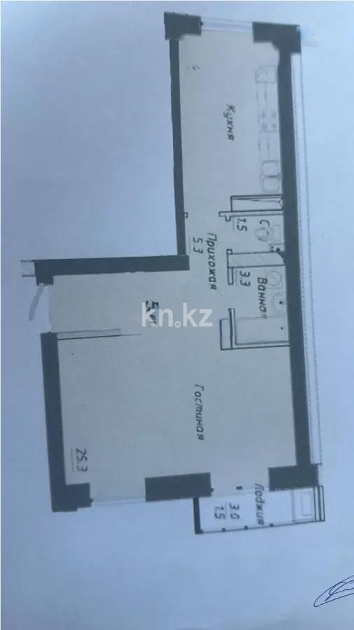Продажа 2-комнатной квартиры, 54 м², ул. А-92, дом  5/2 в Астане