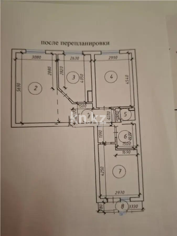 Продажа 3-комнатной квартиры, 66.4 м² в Астане - фото 10