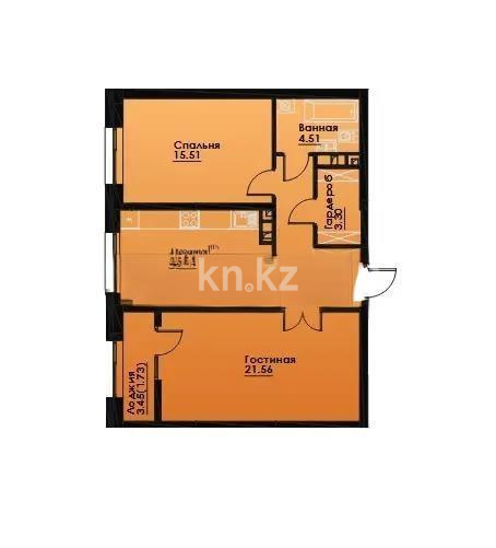 Продажа 2-комнатной квартиры, 70 м², ул. Навои, дом  30а/1 в Алматы