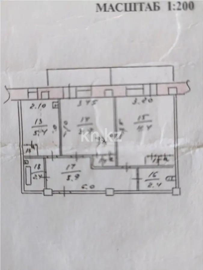 Продажа 2-комнатной квартиры, 43.9 м² в Алматы - фото 6