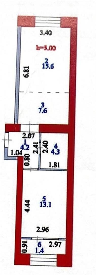 Продажа 2-комнатной квартиры, 47 м² в Астане - фото 14