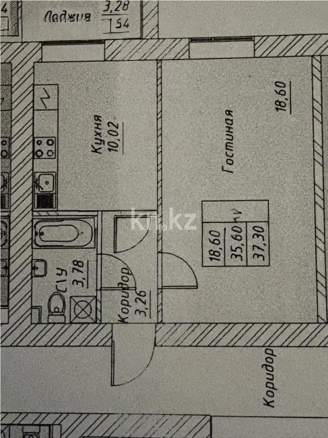 Продажа 2-комнатной квартиры, 38 м², ул. Тынышбайулы, дом  6 стр в Астане - фото 7