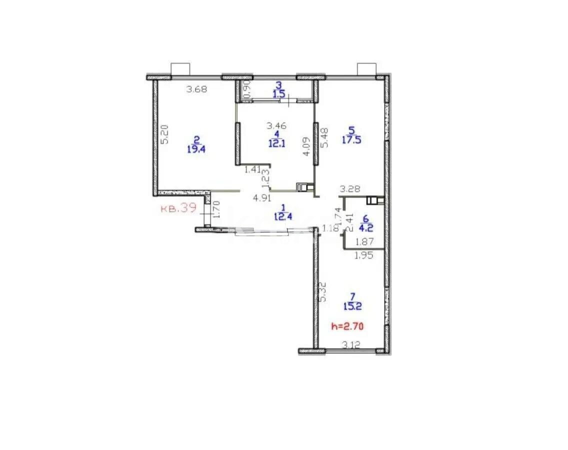 Продажа 3-комнатной квартиры, 83.2 м² в Алматы - фото 7