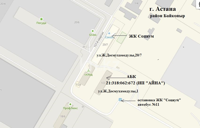 Аренда , 3240 м², ул. Жаханша Досмухамедулы в Астане - фото 15