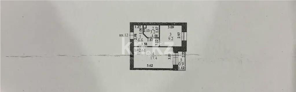 Продажа 1-комнатной квартиры, 37.3 м², пр. Тлендиева, дом  50/2 в Астане - фото 6