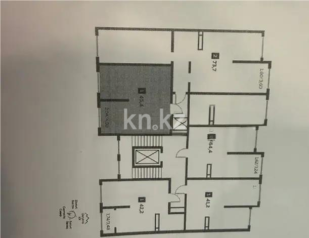 Продажа 1-комнатной квартиры, 45.4 м² в Алматы