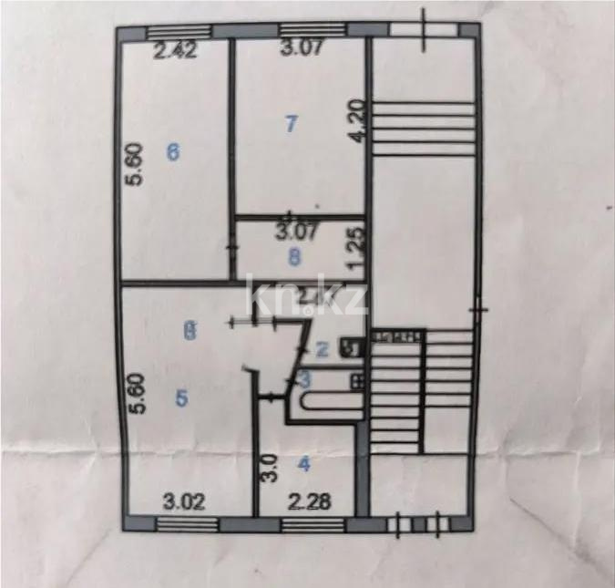 Продажа 3-комнатной квартиры, 60 м² в Караганде - фото 7