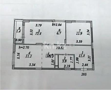 Продажа 3-комнатной квартиры, 65.2 м² в Астане