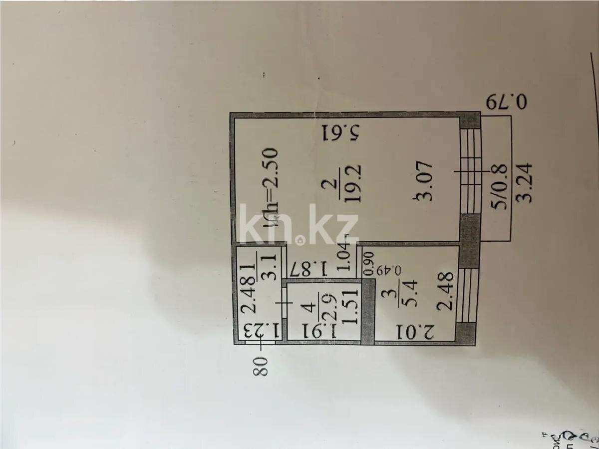 Продажа 1-комнатной квартиры, 32 м² в Караганде