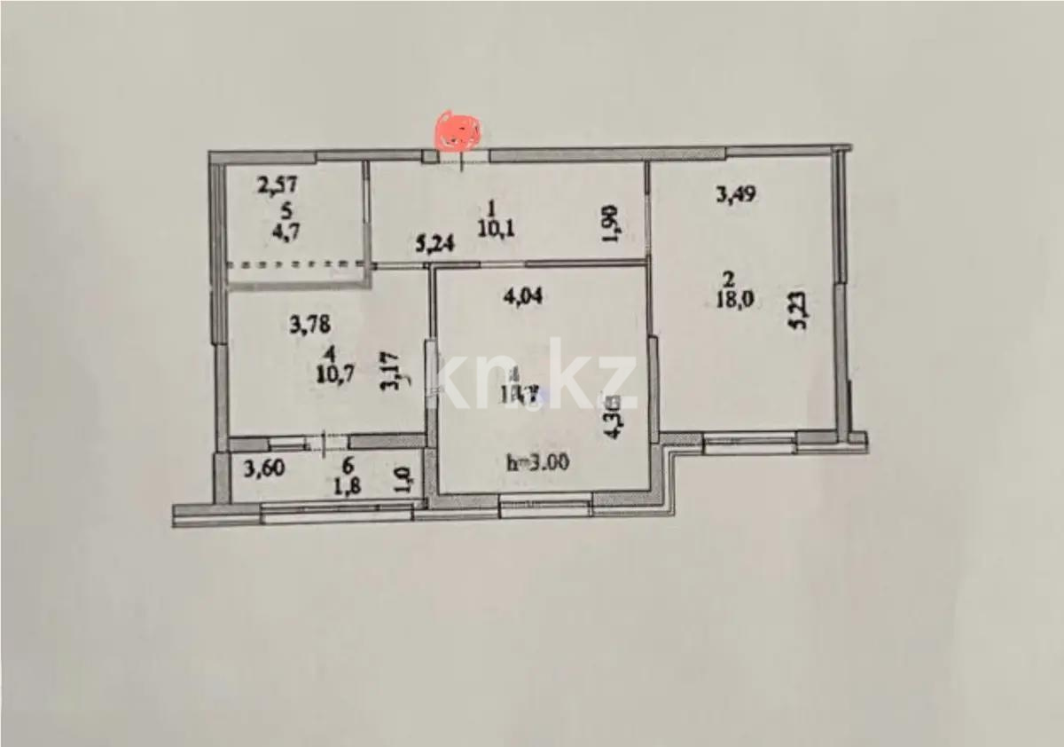 Продажа 2-комнатной квартиры, 63 м², ул. Е-429, дом  14 в Астане - фото 5