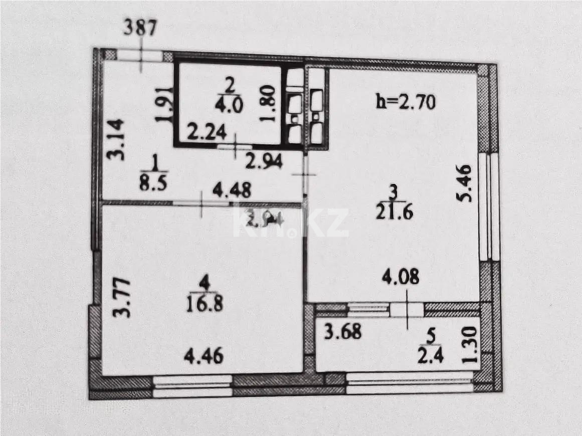 Продажа 2-комнатной квартиры, 53 м² в Астане - фото 4