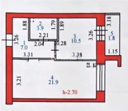 Продажа 1-комнатной квартиры, 45.1 м² в Астане - фото 4