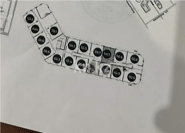 Продажа 2-комнатной квартиры, 59.7 м² в Алматы