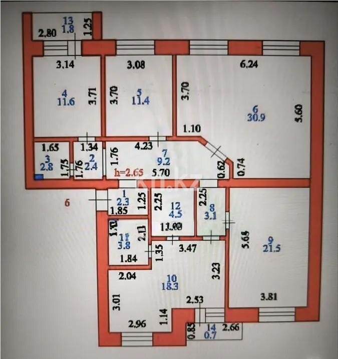 Продажа 4-комнатной квартиры, 125 м² в Астане - фото 7
