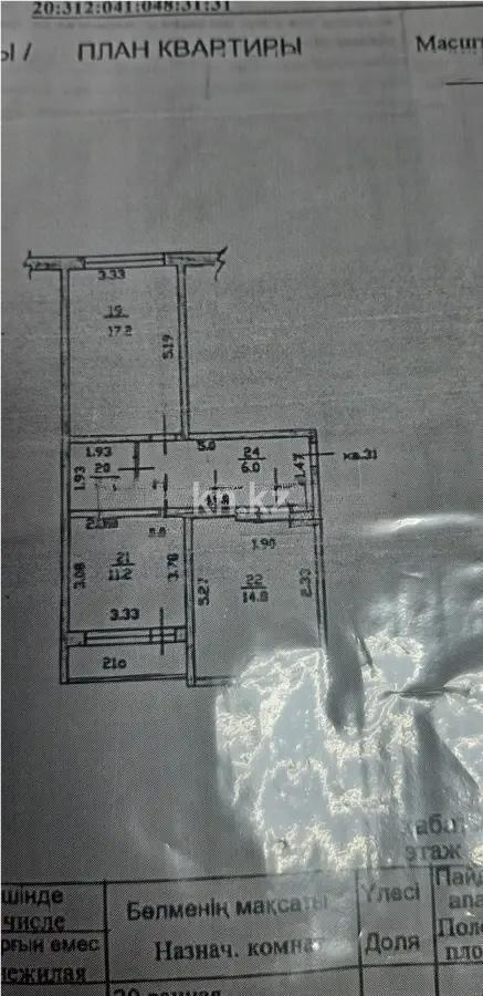 Продажа 2-комнатной квартиры, 65 м² в Алматы - фото 3