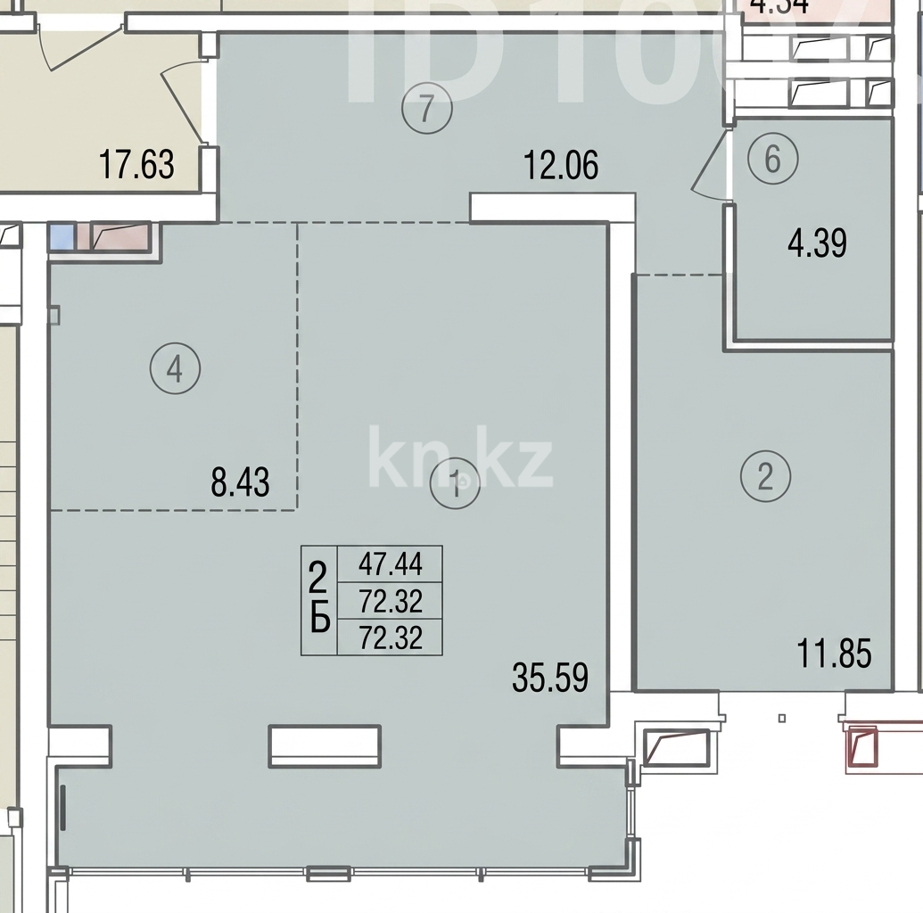 Продажа 2-комнатной квартиры, 70 м² в Алматы - фото 8