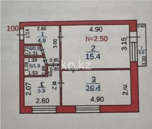 Продажа 2-комнатной квартиры, 41 м² в Караганде - фото 6