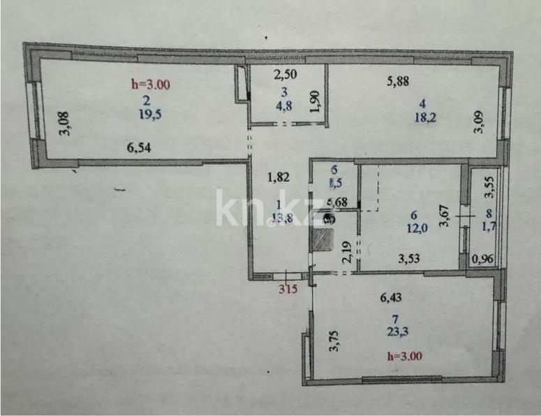 Продажа 3-комнатной квартиры, 96 м² в Астане - фото 7