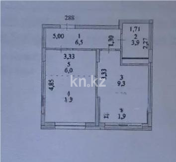 Продажа 2-комнатной квартиры, 38 м² в Астане - фото 4