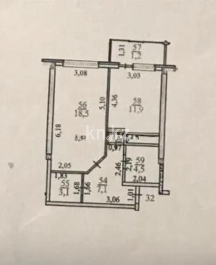 Продажа 1-комнатной квартиры, 46 м² в Алматы - фото 5