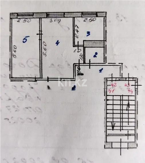 Продажа 2-комнатной квартиры, 46 м² в Караганде - фото 5