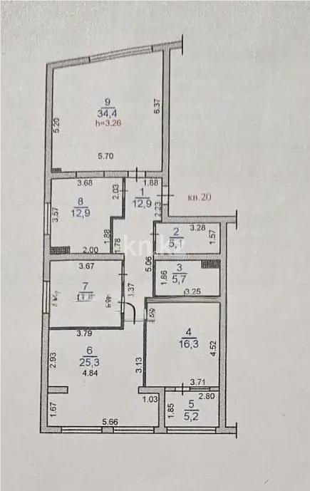 Продажа 4-комнатной квартиры, 135.7 м² в Алматы - фото 6