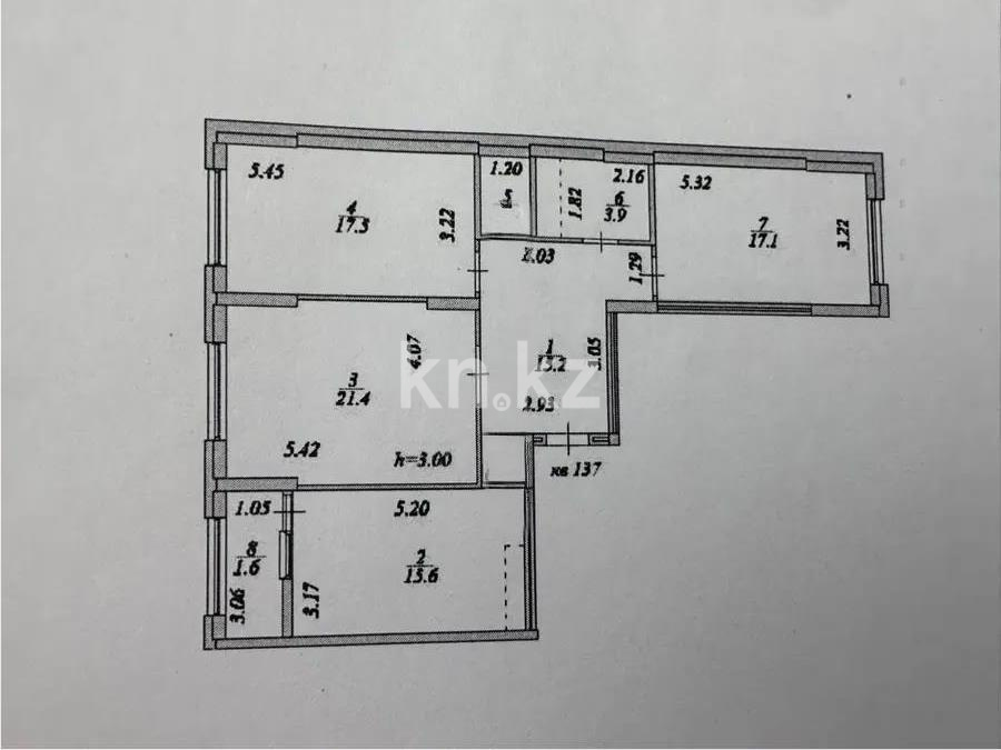 Продажа 3-комнатной квартиры, 94.5 м² в Астане - фото 7