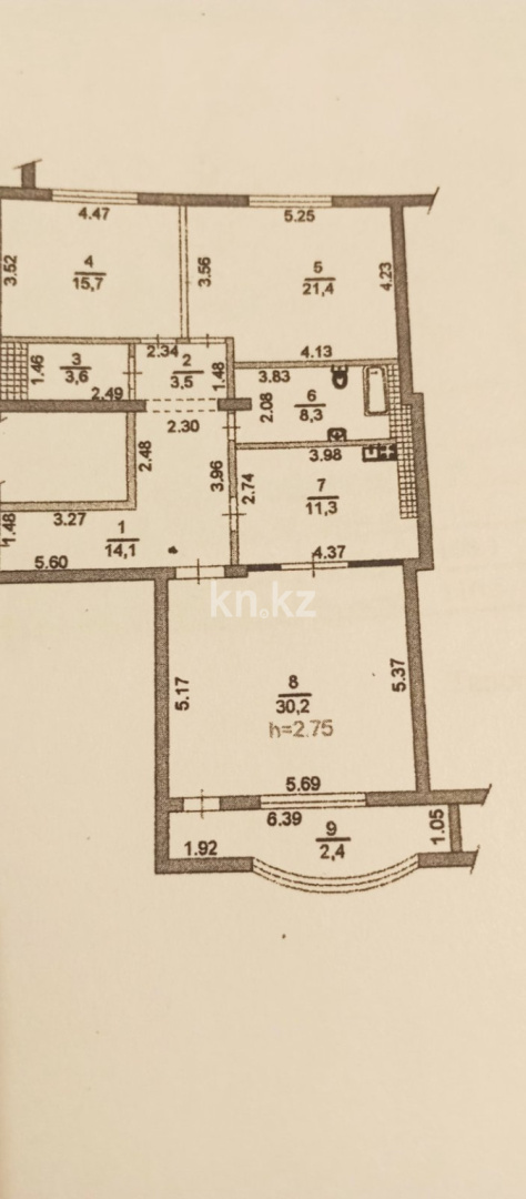 Продажа 3-комнатной квартиры, 67 м², ул. Сатпаева в Алматы - фото 20
