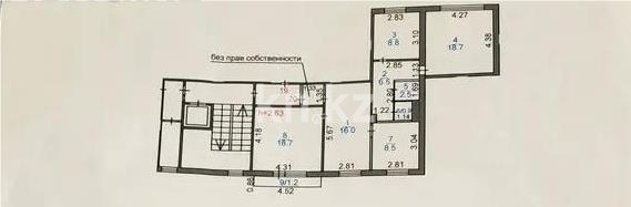 Продажа 4-комнатной квартиры, 81 м² в Караганде