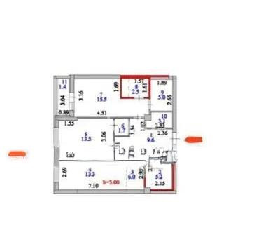 Продажа 3-комнатной квартиры, 78 м² в Астане - фото 7