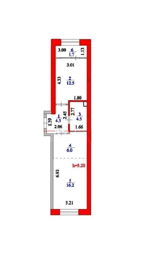Продажа 2-комнатной квартиры, 45.2 м² в Астане - фото 4