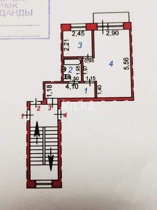 Продажа 1-комнатной квартиры, 30.8 м² в Караганде - фото 8