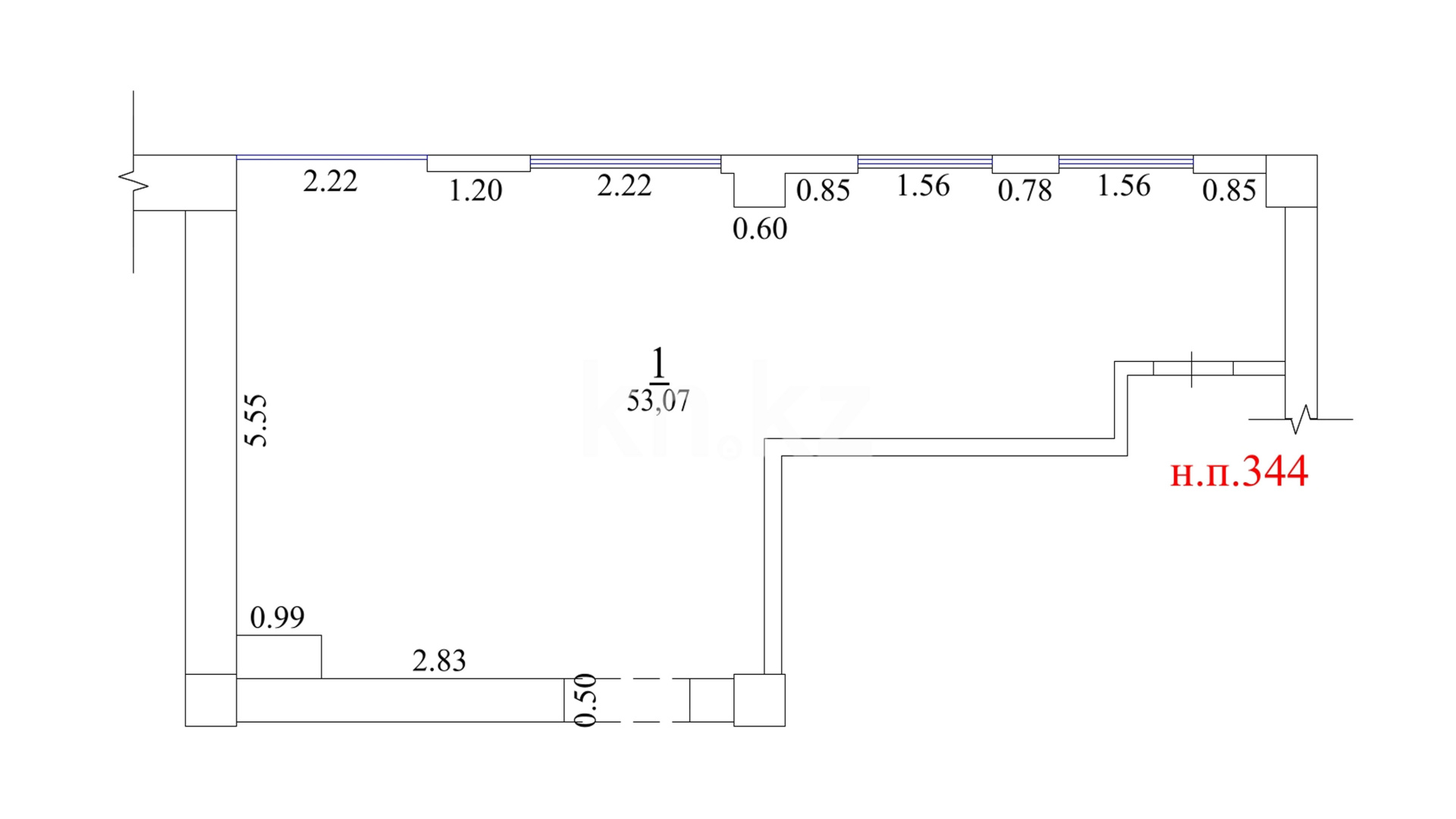 ЖК Assem Plaza, цена 51 100 000 ₸, 1 000 000 ₸&nbsp;/&nbsp;м²