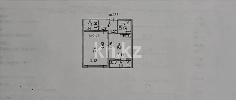 Продажа 1-комнатной квартиры, 37.9 м² в Астане - фото 3