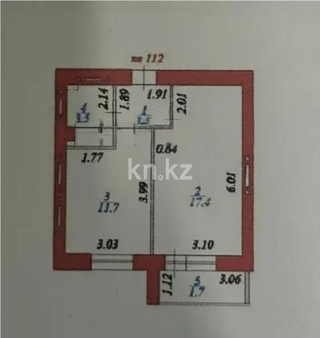 Продажа 1-комнатной квартиры, 37.8 м² в Астане - фото 4