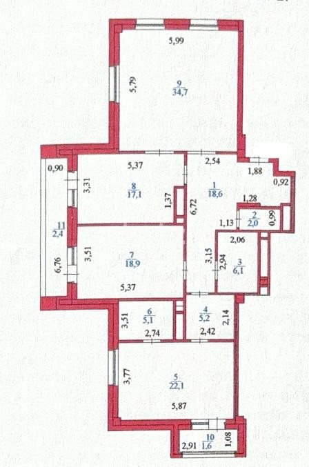 Продажа 3-комнатной квартиры, 134 м² в Астане - фото 2